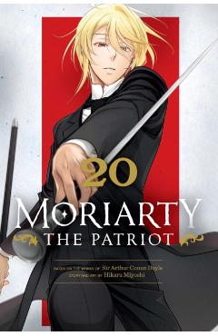Coperta cărții 'Moriarty the Patriot, Vol. 20 - Hikaru Miyoshi'