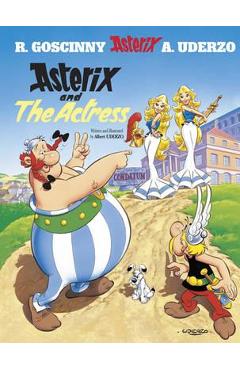 Coperta cărții Asterix and the Actress