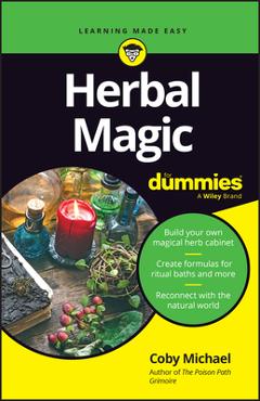 Coperta cărții 'Herbal Magic for Dummies - Coby Michael'