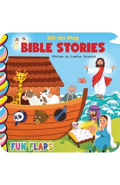 Coperta cărții 'Bible Stories Fun Flaps - Leeann Dominick'