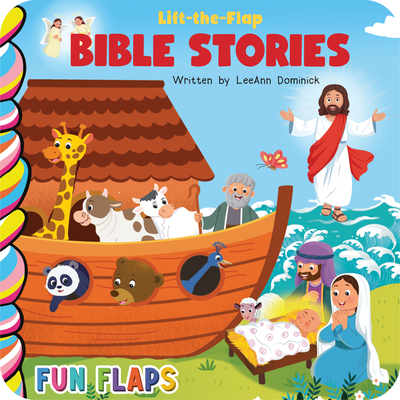 Coperta cărții 'Bible Stories Fun Flaps - Leeann Dominick'