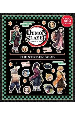 Coperta cărții 'Demon Slayer: The Sticker Book: More Than 600 Stickers! -'