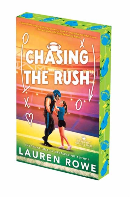 Coperta cărții 'Chasing the Rush: Deluxe Limited Edition - Lauren Rowe'