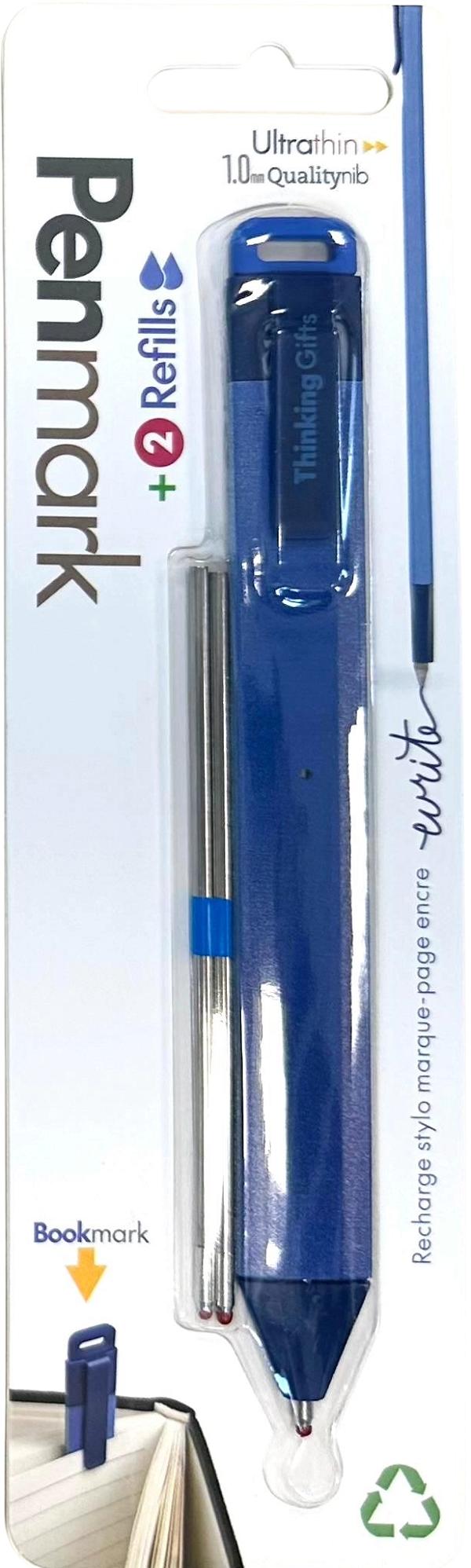 Semn de carte: Tip pix. Albastru