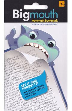 Poza produsului Semn de carte colt pagina: Rechin. Big mouth baby shark