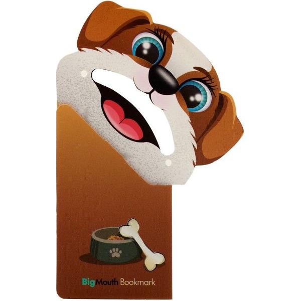 Semn de carte colt pagina: Catelus. Big mouth puppy