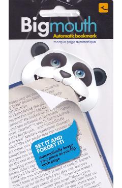 Poza produsului Semn de carte colt pagina: Panda. Big mouth panda