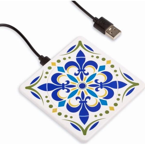 Incarcator wireless: Model ceramica. Zipcharger tile