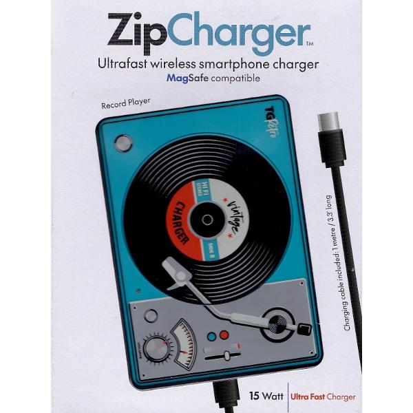 Incarcator wireless. Model Pick-Up. Zipcharger Record Player