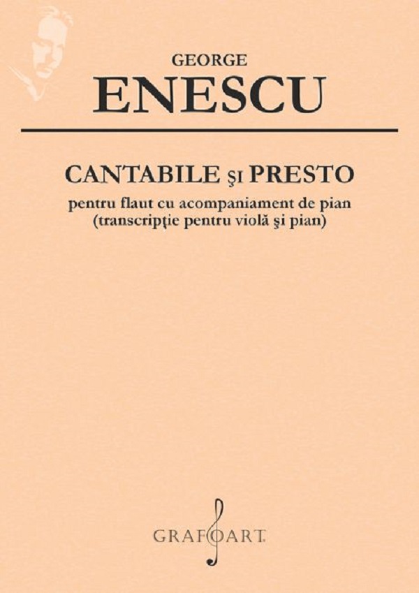 Cantabile si Presto pentru flaut cu acompaniament de pian - George Enescu