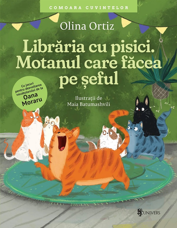Libraria cu pisici. Motanul care facea pe seful - Olina Ortiz