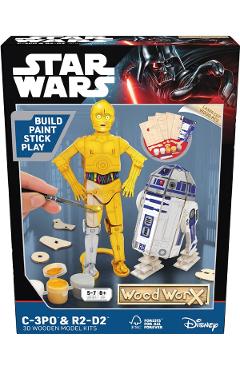 Poza produsului Macheta de asamblat Star Wars: C-3PO si R2D2