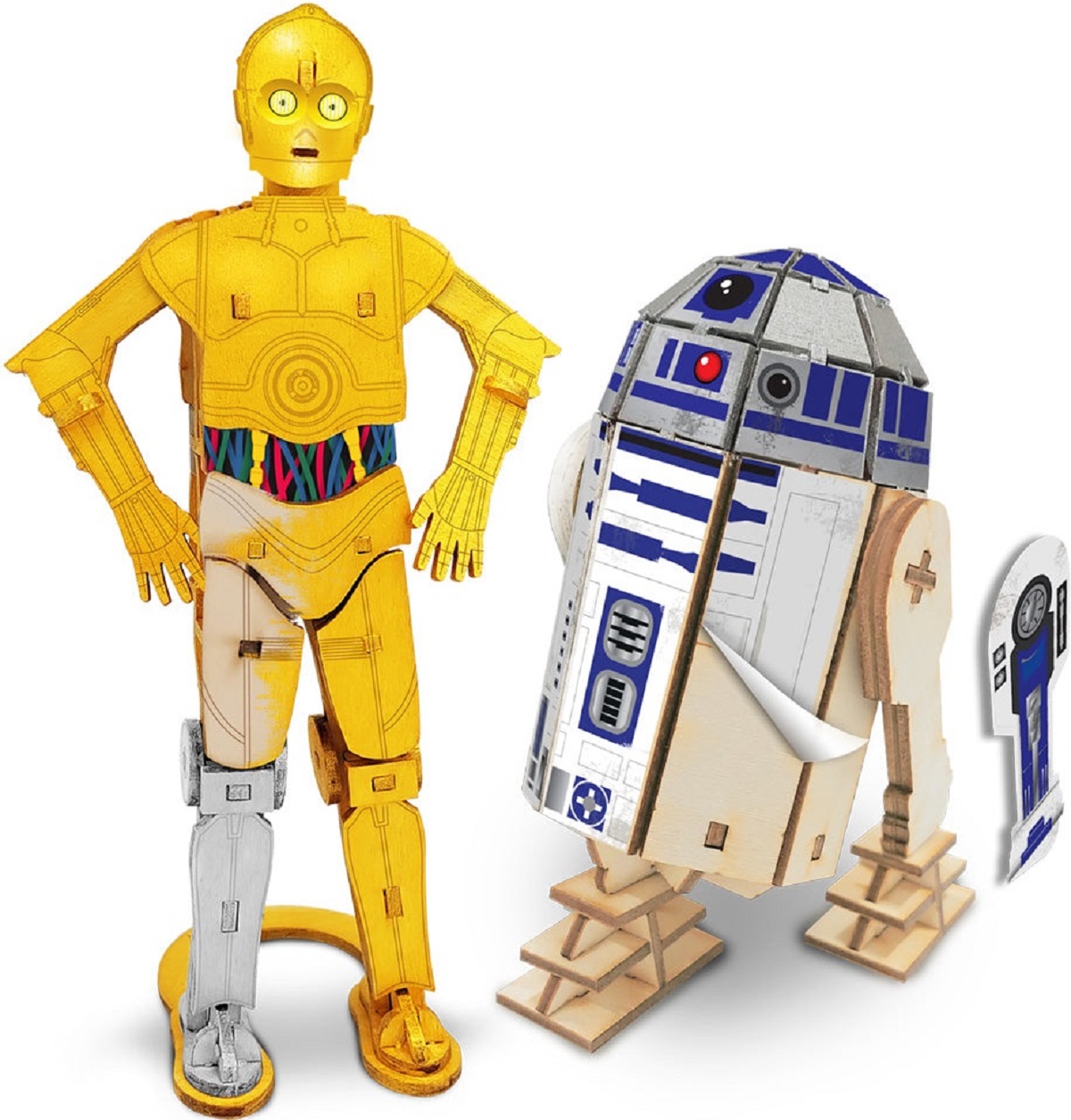 Macheta de asamblat Star Wars: C-3PO si R2D2