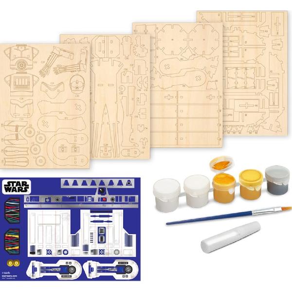 Macheta de asamblat Star Wars: C-3PO si R2D2