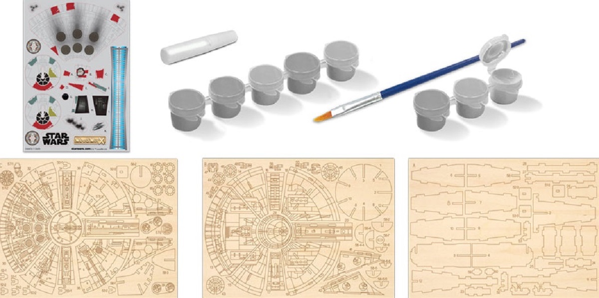 Macheta de asamblat Star Wars: Millennium Falcon