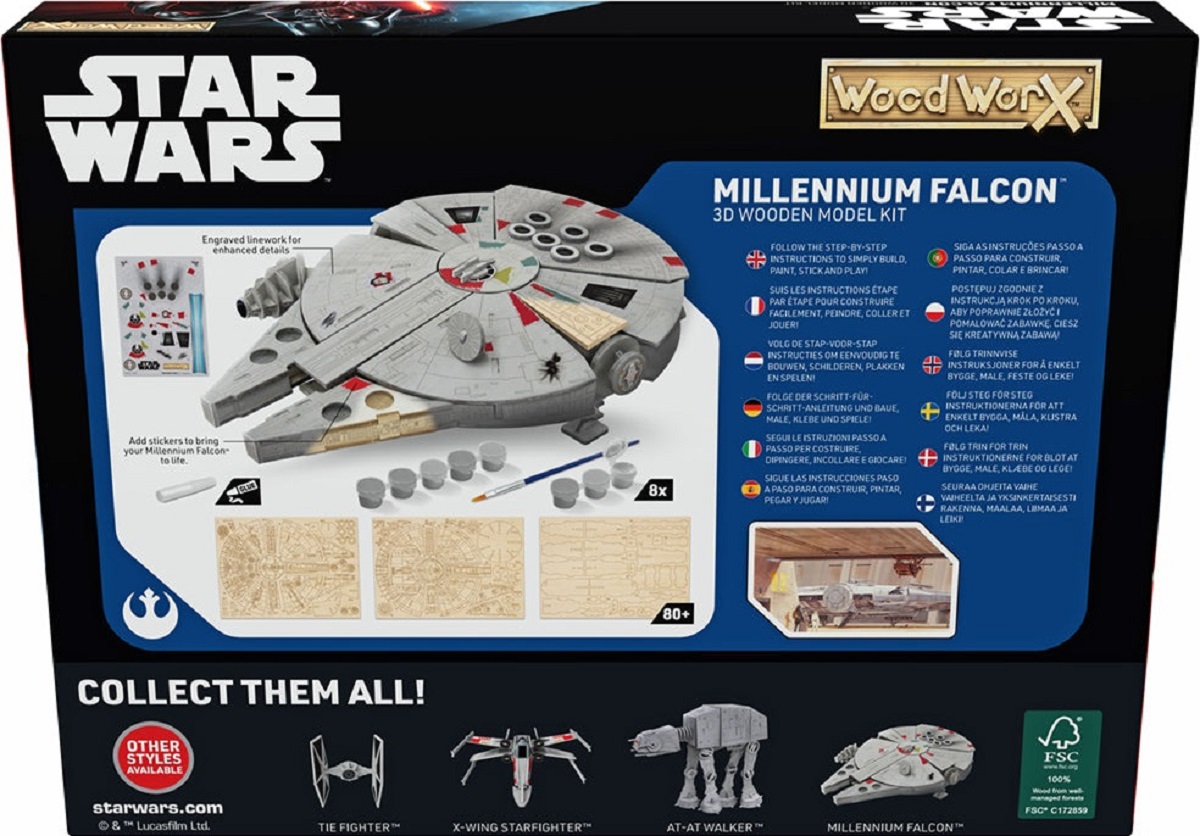 Macheta de asamblat Star Wars: Millennium Falcon