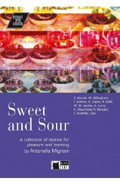 Poza produsului Sweet and Sour. A collection of stories for pleasure and learning by Antonella Mignani - Vivien Alcock, Margery Allingham, Isaac Asimov, Bernard Capes, Roald Dahl