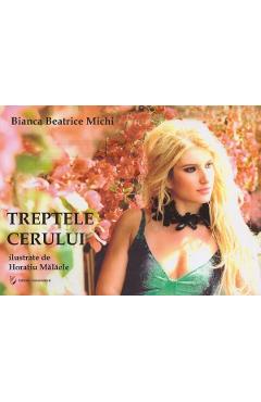 Coperta cărții 'Treptele cerului - Bianca Beatrice Michi'