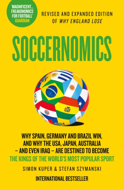 Coperta cărții 'Soccernomics - Simon|szymanski Kuper'