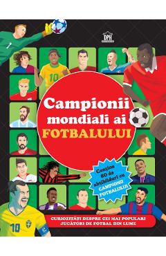 Poza produsului Campionii mondiali ai fotbalului. Carte cu abtibilduri