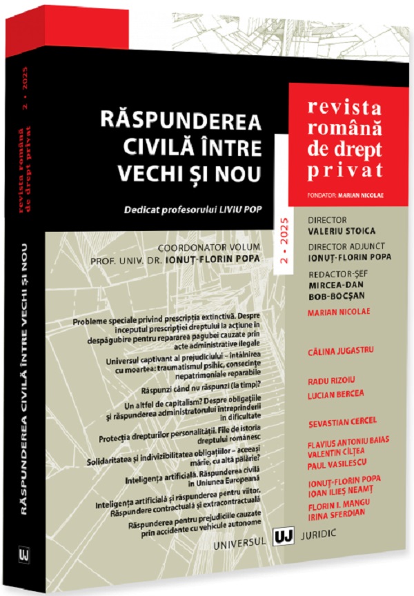 Revista Romana de Drept Privat Nr.2 din 2025