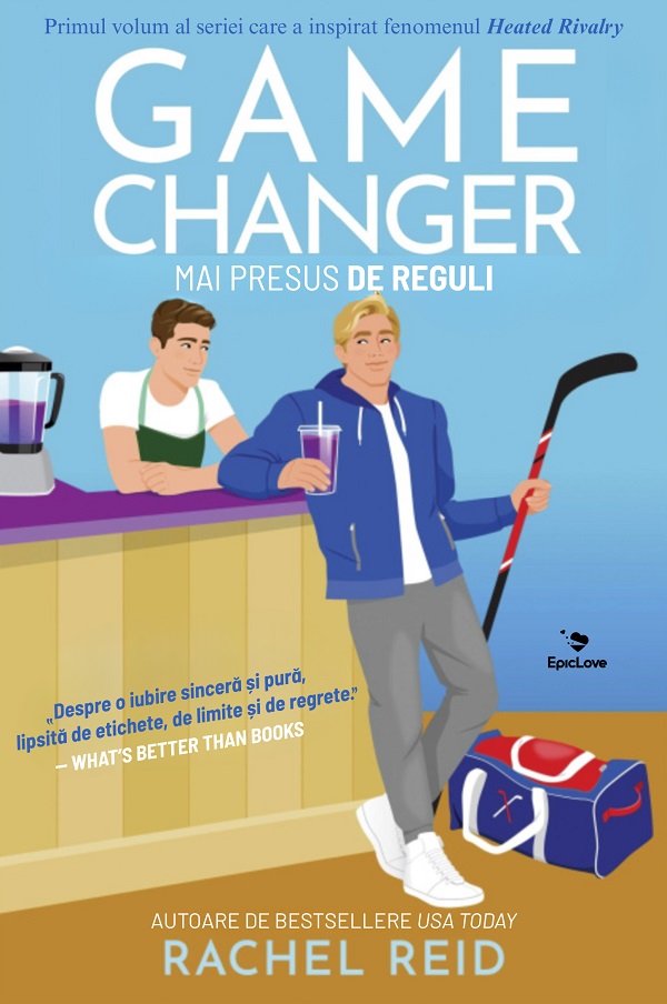 Coperta cărții 'Game Changer. Mai presus de reguli. Seria Game Changers Vol.1 - Rachel Reid'