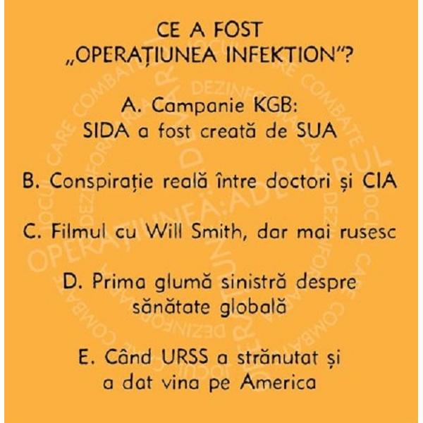 Joc de societate. Operatiunea: Adevarul