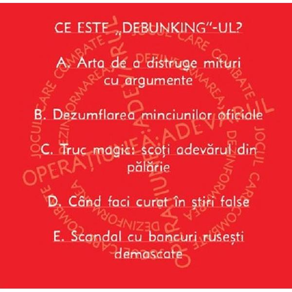 Joc de societate. Operatiunea: Adevarul