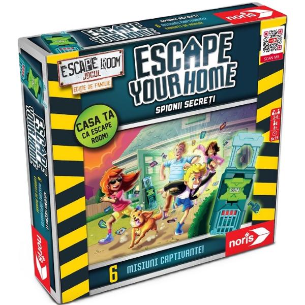 Joc Escape Your Home. Spionii secreti