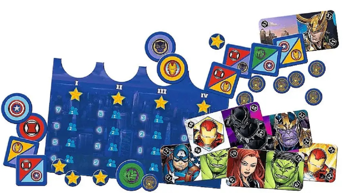 Joc de societate. Battle for Manhattan. Marvel Avengers