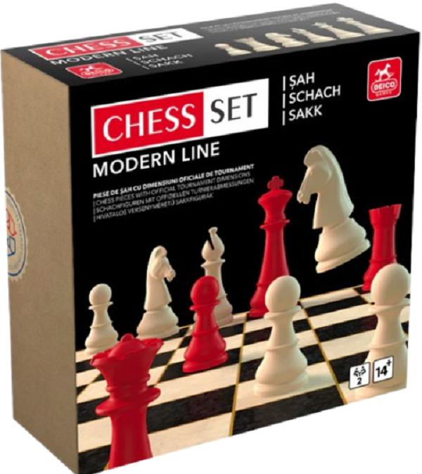 Sah. Modern line. Rosu