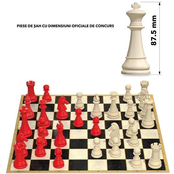 Sah. Modern line. Rosu