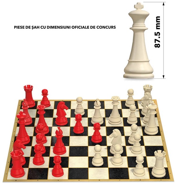 Sah. Modern line. Rosu