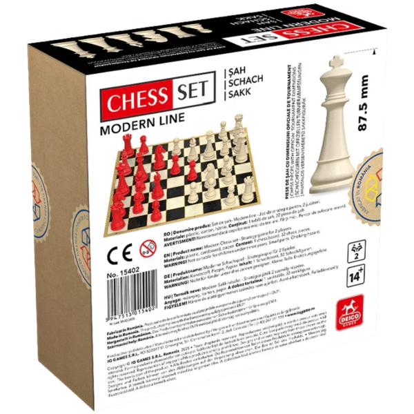 Sah. Modern line. Rosu