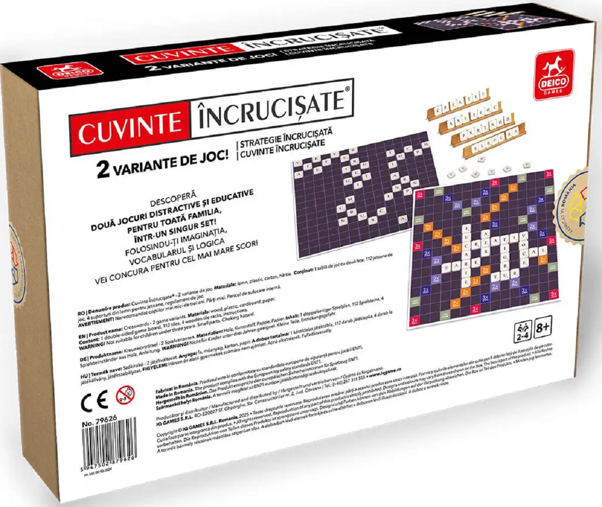 Joc de societate: Cuvinte incrucisate