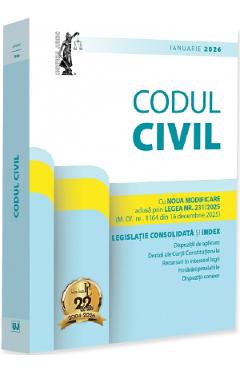 Codul civil Ianuarie 2026 - Dan Lupascu