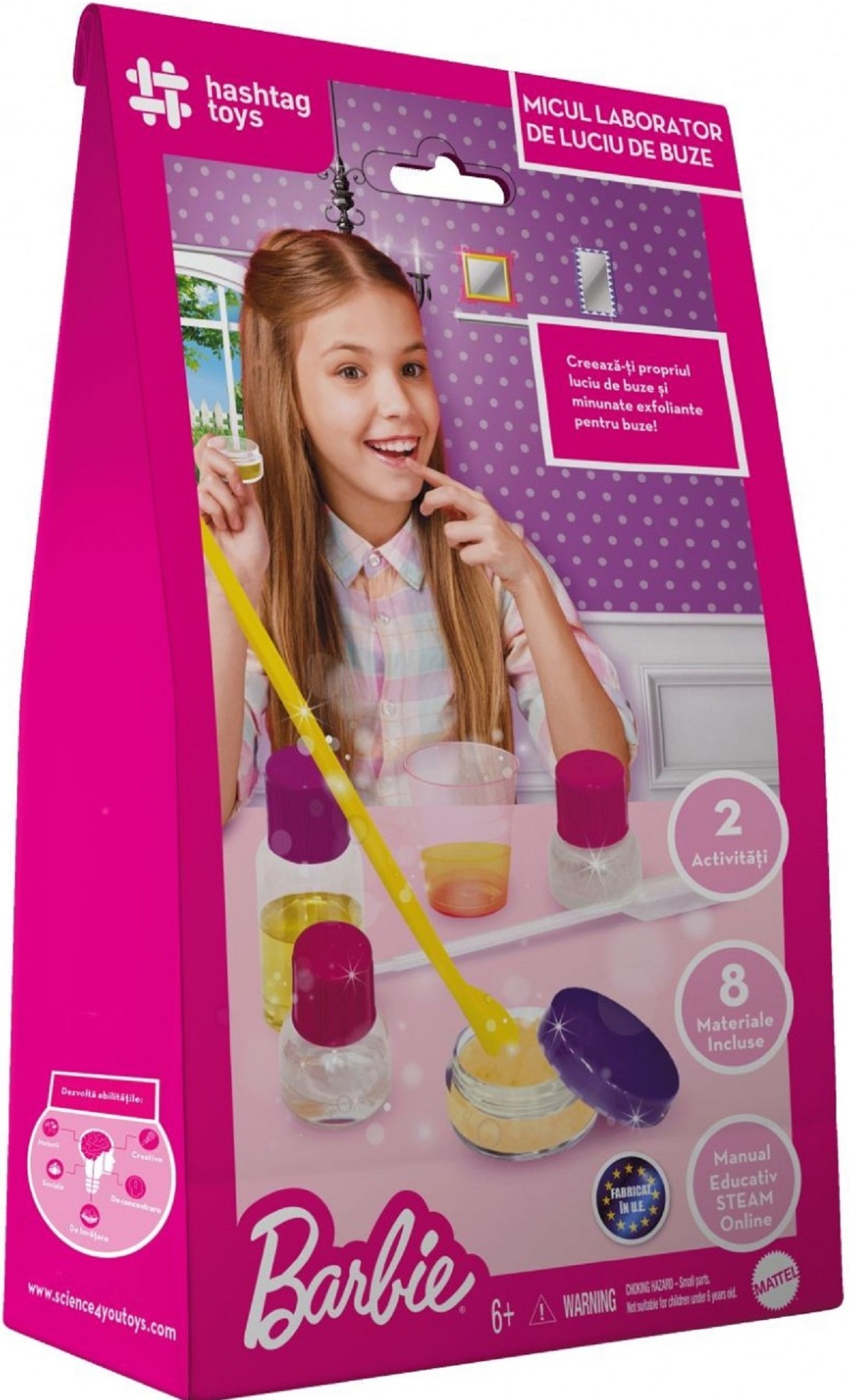 Set Barbie: Micul laborator de luciu de buze