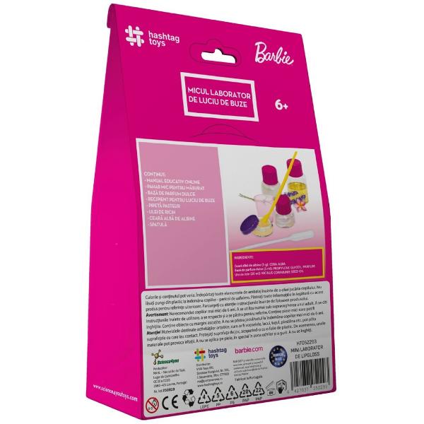 Set Barbie: Micul laborator de luciu de buze