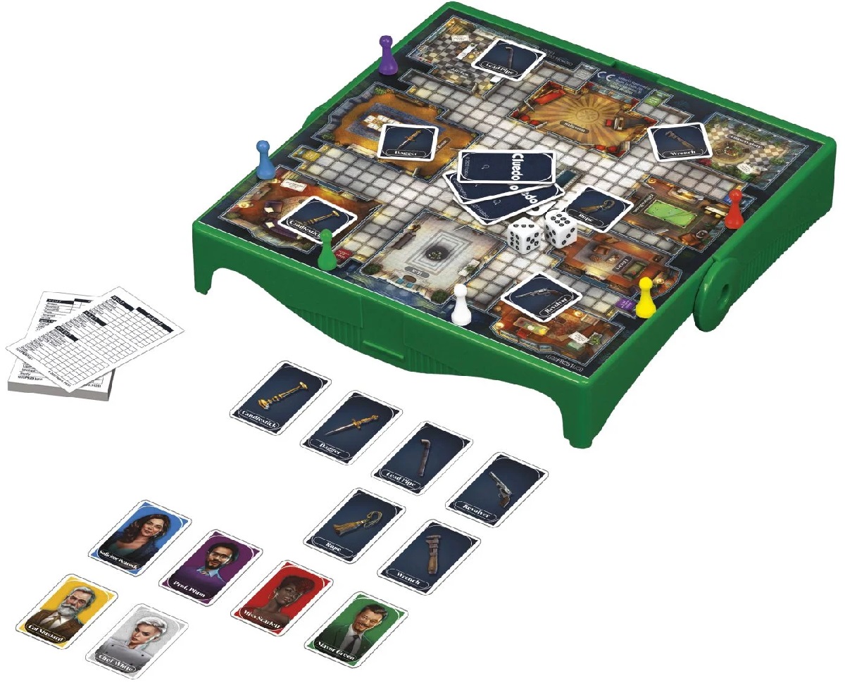 Joc Cluedo: Grab and Go. Limba engleza