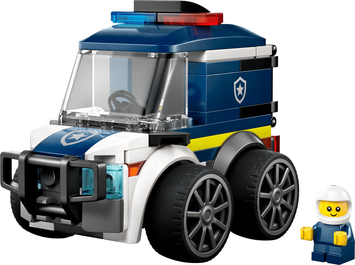Lego City: Vehicule. Camioneta de politie