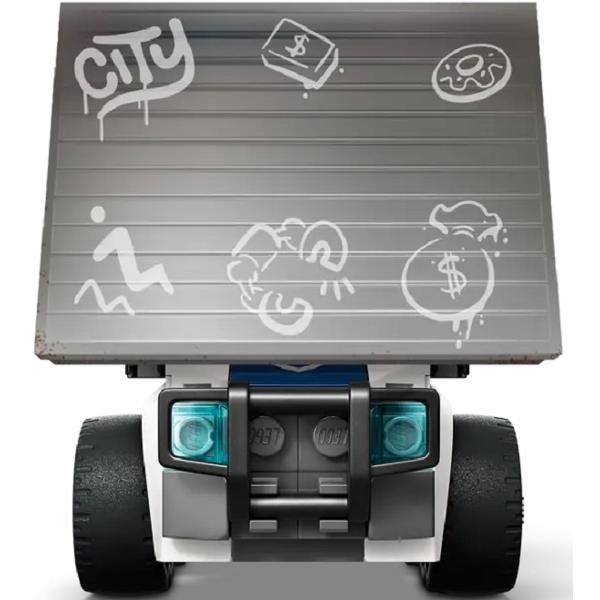 Lego City: Vehicule. Camioneta de politie