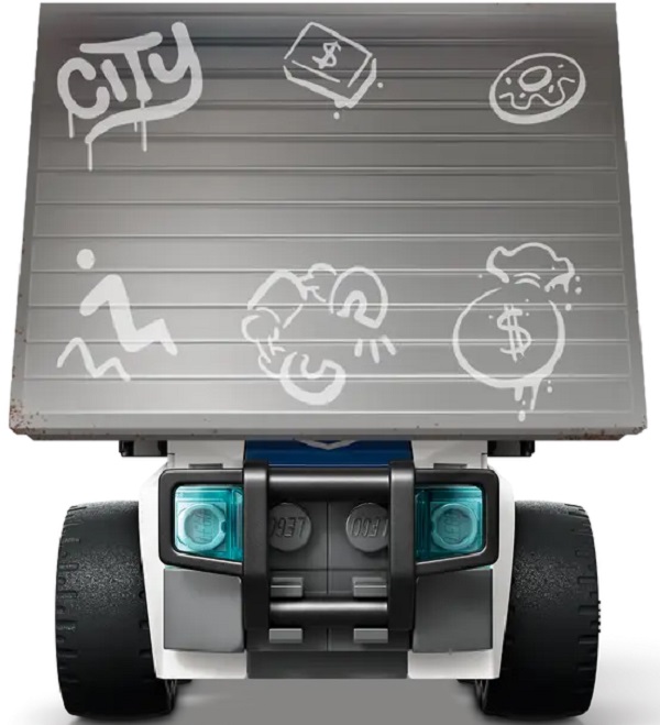 Lego City: Vehicule. Camioneta de politie