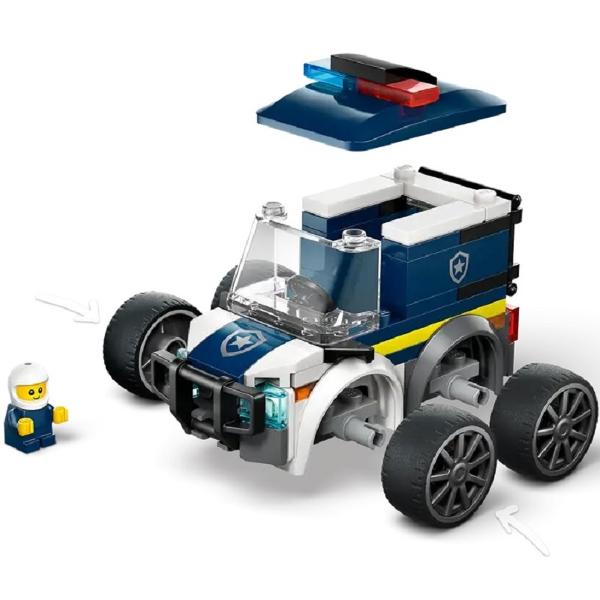 Lego City: Vehicule. Camioneta de politie