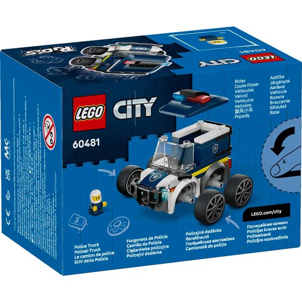 Lego City: Vehicule. Camioneta de politie
