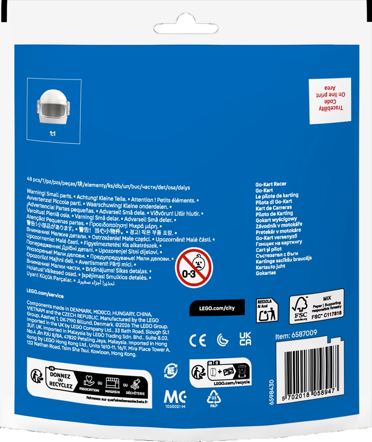 Lego City: Cart si pilot