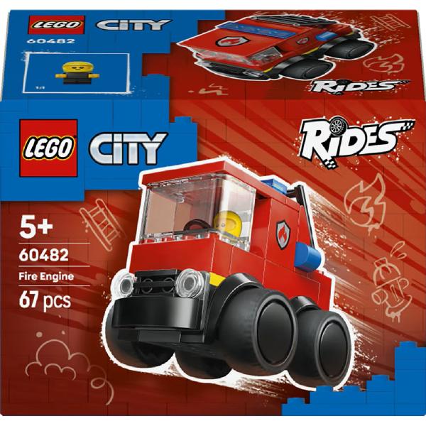 Lego City: Vehicule. Camioneta de pompieri