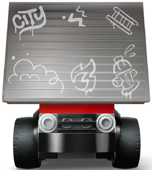 Lego City: Vehicule. Camioneta de pompieri