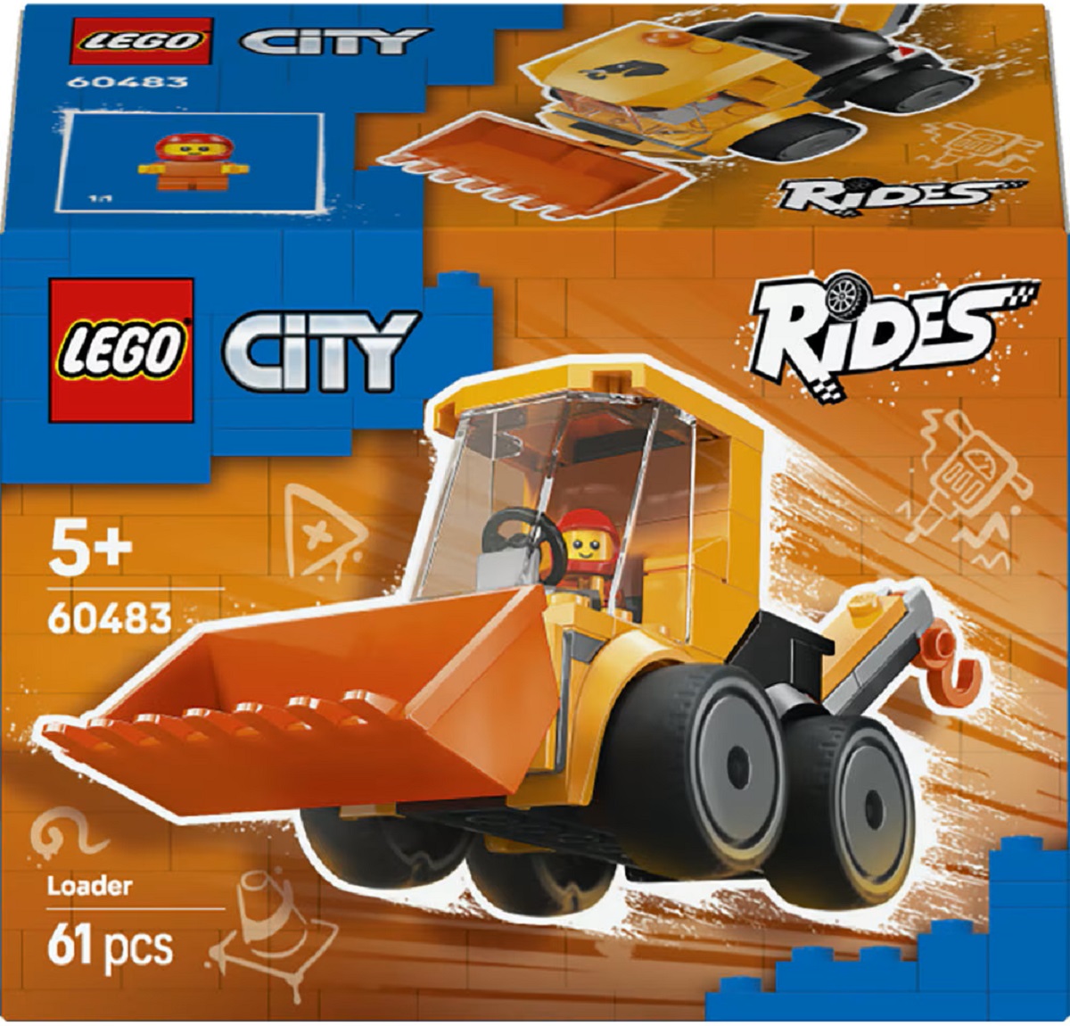 Lego City: Vehicule. Incarcator de constructii