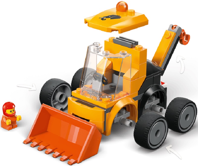 Lego City: Vehicule. Incarcator de constructii