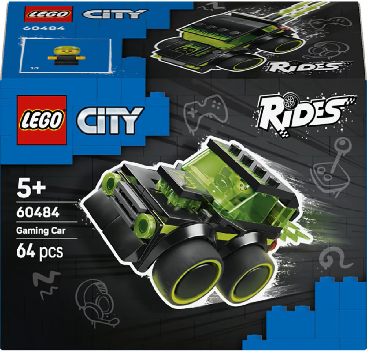 Lego City: Vehicule. Masina de curse din jocuri video